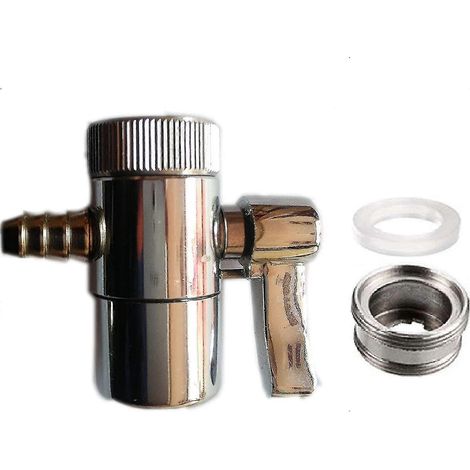 Valve de dérivation 2024, tuyau de 10,5 mm pour filtres à eau de comptoir, purificateurs d'eau, système d'osmose inverse, adaptateur de robinet