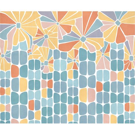 Komar Wandtapete - Garden Dream - 250 x 300 cm - Vlies Digitaldruck - Modern (1/5)