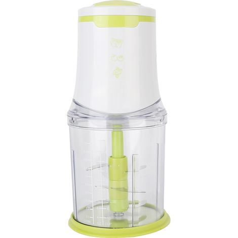 Hachoir électrique portable 1L - Broyeur multifonction pour viande, légumes, fruits et ail, parfait pour préparations culinaires et épices (1/5)