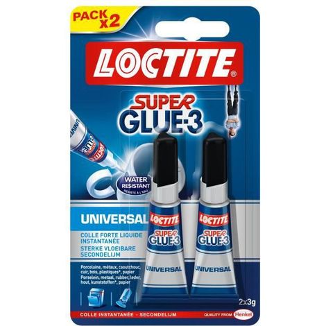 Supercolla-3 Universale Liquido 2x3g - Loctite (1/5)