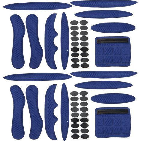 Kit de Rembourrage SK202 pour Casque de Vélo Électrique, Doublure Antichoc en Mousse avec Système Hook & Loop (1/5)