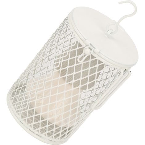 Ampoule chauffante infrarouge en céramique 100 W pour couveuse de reptiles (blanche 220 V) (1/5)