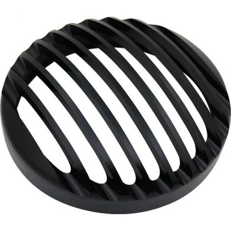 Motorradscheinwerferabdeckung für Harley-Davidson XL1200 XL 883 Dyna Softtail, schwarzer Grill (1/4)