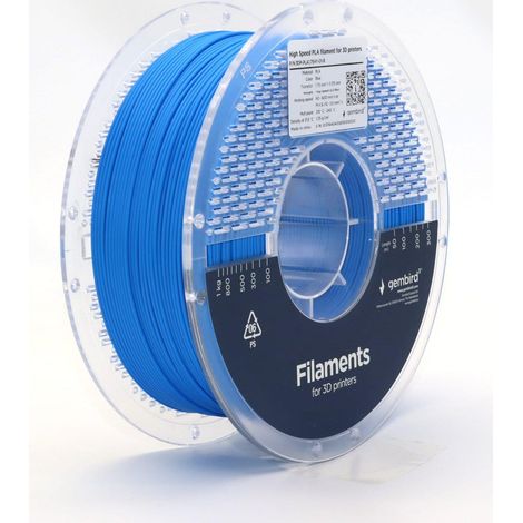 Filamento rapido gembird PLA 1.75 mm 1 kg (1/2)
