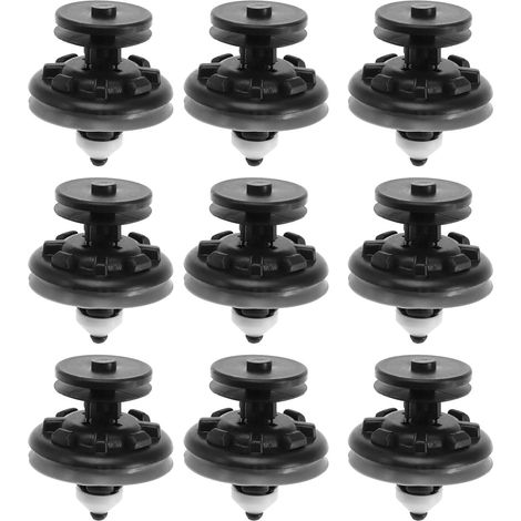 40pcs Clips de Garniture de Panneau de Carte de Porte Rechange 6Q0868243 50267052 7L6868243 Compatible avec T5 T6 Compatible avec Golf Compatible avec Polo en Plastique (1/5)