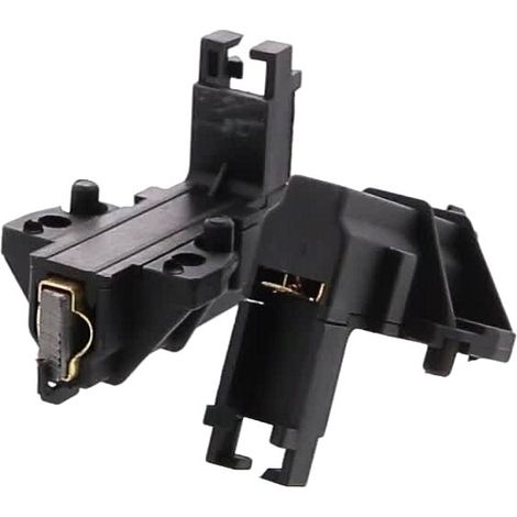 Candy – Charbon moteur lave-linge (kit de 2) – Cosse 4.8mm – Compatible avec CBE87, CBD150, CBL100, GO712, CO116F (1/2)