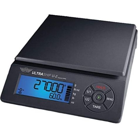 My Weigh Balance Professionnelle UltraShip U2 27kg Précision 2g Écran Déporté Noire