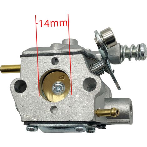 Carburateur compatible avec les moteurs deux temps des débroussailleuses 2318, 728R, 2318765AR, WALBRO WT1159, WT869A6 et 909-129. Usinage de précision, dosage précis du carburant, conforme aux spécif