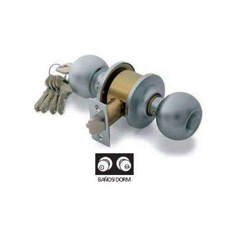 Pomo Puerta 50Mm 390250Lp Laton/Pulido Entrada Bola Tesa (1/2)