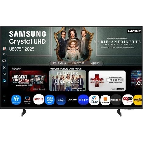 Samsung TU58U8075FUXXC - TV LED 58 (147 cm) - 4K UHD 3840x2160 - HDR10+ - Smart TV - Gaming Hub - 3xHDMI - WiFi