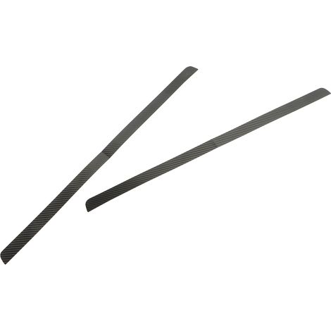 Schwarze, kratzfeste Einstiegsleisten für Mazda MX-5 2009-2014, Ersatz-Einstiegsleistenschutzplatten, 4-teiliges Set. (1/5)