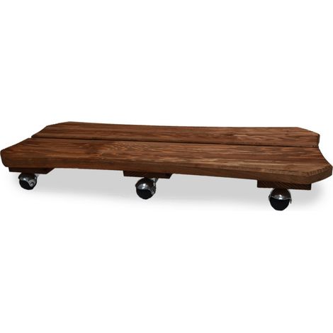 Roule plante Bois spécial bac naturel 30x70 cm (1/3)