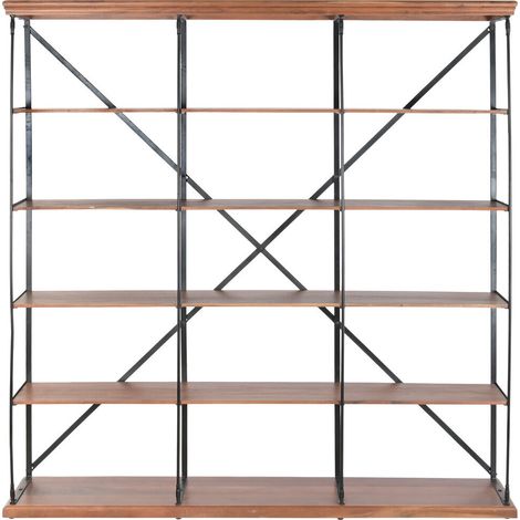 Estanteria Sheesham Metal 213X43X220 Negro (1/5)
