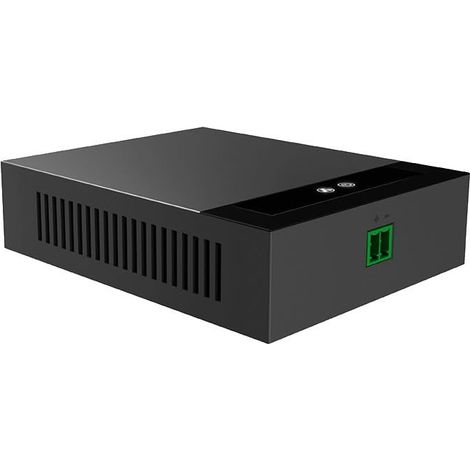 FANVIL PN1 CONVERTISSEUR IP À 2 FILS, LOT DE 2 APPAREILS AVEC ALIMENTATION, NOIR