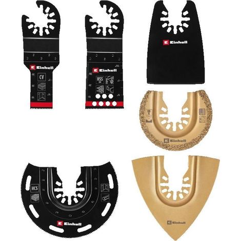 Ensemble de 6 accessoires multifonctionnels universels pour le bois, le métal, le plastique et le carrelage.-AquaForge (1/5)