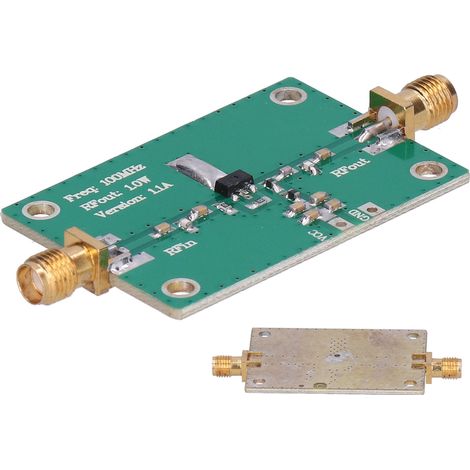 100-MHz-Hochfrequenz-HF/FM-Leistungsverstärkermodul, 32 dB Kleinsignalverstärkung, elektronisches Bauteil (1/5)