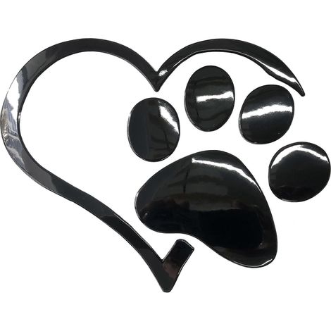 Autocollants mignons pour voiture, autocollants empreintes de pattes de chat (1/5)