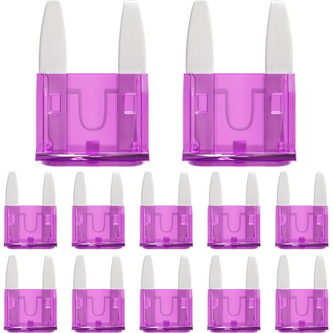 50 Pieces 3A Mini Car Fuse 3Amp MINI Car Fuses for Auto Motorcycle Automobile Truck 3Amp Car Fuses (1/5)