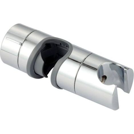 Support de douchette pour barre de douche, réglable de 18 à 25 mm, ABS Silvermax (1/5)