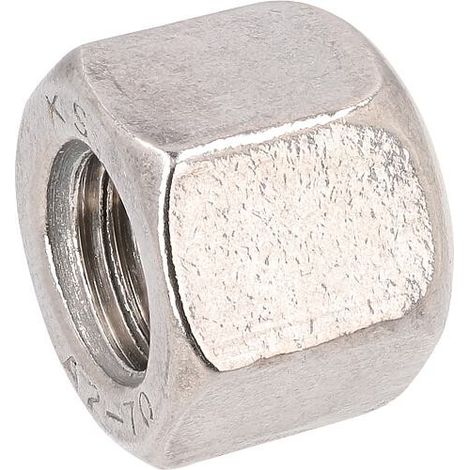 Écrous hexagonaux à chapeau, forme basse DIN 917 A2 M 4 conditionnement : 200