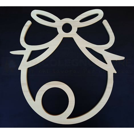 Telai per luminarie del salento in pioppo per luci led da arredo varie sagome dimensione disponibile: sag 31 misura h 590 x l 590 mm