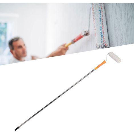 1,8 Meter lange Edelstahlverlängerung für Farbroller und Pinsel, abnehmbarer Reinigungsstab, Bürstenaufsatz. (1/5)