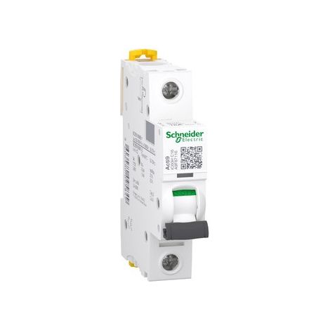 Schneider A9F87116 Acti9, iC60H, disyuntor unipolar de 16 A, curva C