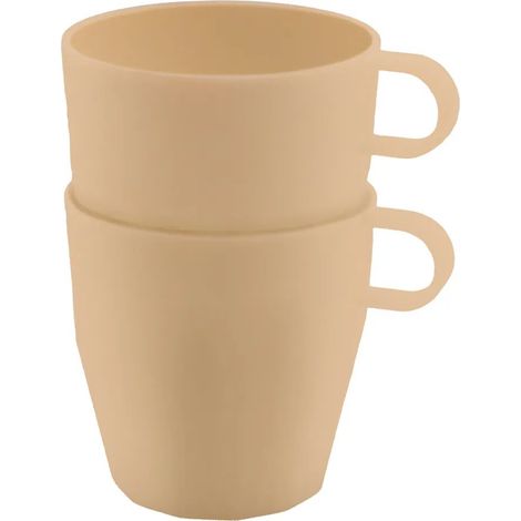 Travellife Henkeltasse Travellife NOVA vanilla 2pc