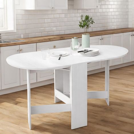 Table de salle à manger en melamina de Madera 163 x 80 x 75 cm (1/5)