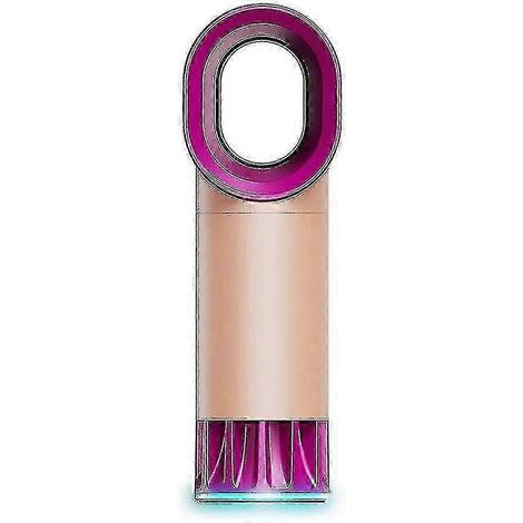 Ventilateur portatif sans pales Mini ventilateur tour silencieux sans pales (rose) (1/4)