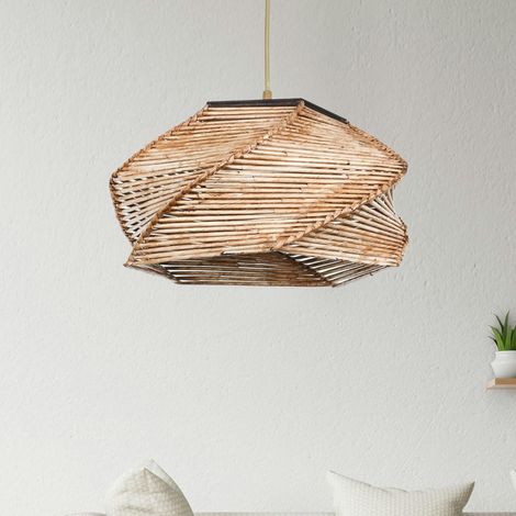 Suspension bohème durable, décoration naturelle OLTEN (1/2)