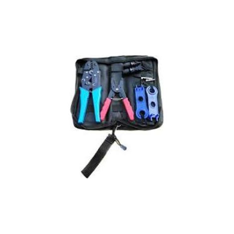 Crimpadora Y Cortante Con Funda  Conectores Solares MC4