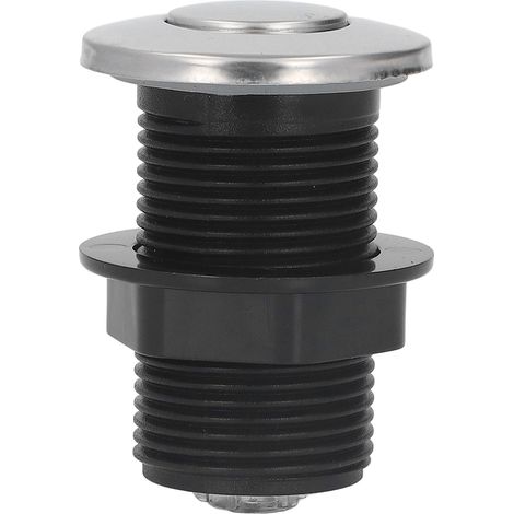 Interrupteur pneumatique pour broyeur de déchets alimentaires, bouton en acier inoxydable, interrupteur de démarrage pour baignoire de massage pneumatique 125/250 V