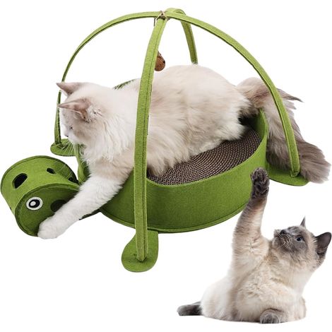 Griffoir d'intérieur pour chat - Jouet pour le mouvement et (1/5)