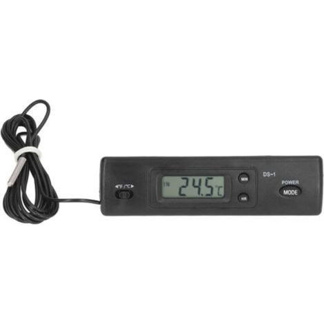 Thermomètre de Température et Humidité Multifonction pour Aquarium, Réfrigérateur, Voiture - Précis et Fiable - Sans Batterie - (1/5)