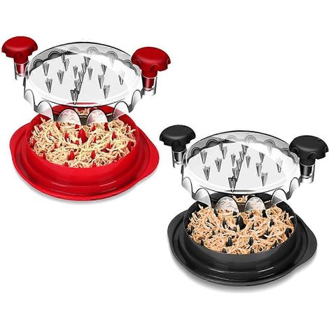 2 pièces Outil à effilocher le poulet, machine à hacher et séparer la viande -- (1/5)