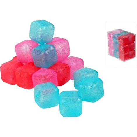 EXCELLENT cubitos congelables 18 piezas colores , Juego de cubitos de hielo de 18 piezas multicolorMarca ExcellentJuego de cubitos de hielo reutilizables de 18 piezas en ca