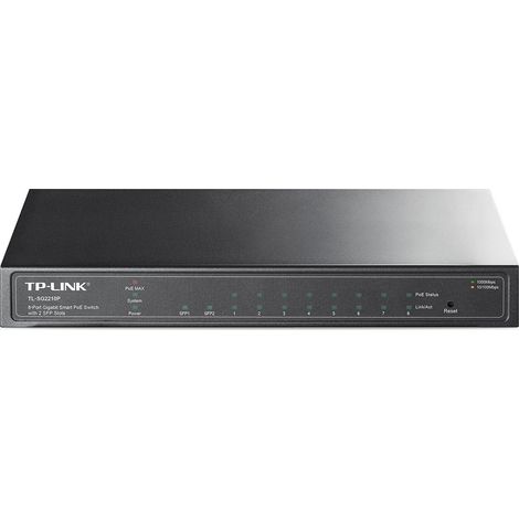 TP-Link JetStream TL-SG2210P commutateur réseau Géré L2/L4 Gigabit Ethernet (10/100/1000) Connexion Ethernet, (1/3)