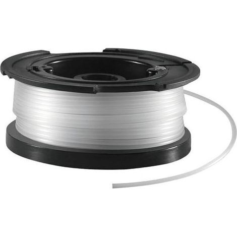 Lot de 3 Bobines de Rechange pour Coupe-Bordures, Bobine A Déroulement Automatique, 3 x 10 m de Fil en Nylon Transparent et Résistant, Fil de 1,5 mm, A6485-XJ (1/2)
