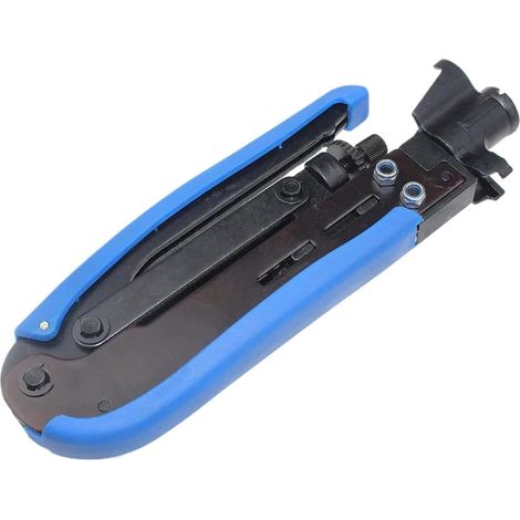Pince à sertir pour câbles Outil à sertir à cliquet Pince à sertir pour câble de batterie Mécanisme à cliquet pour eurs électriques de précision, idéal pour les projets de câblage (1/5)