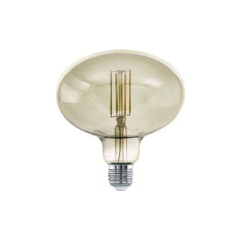 Eglo 12596 Vintage Speciale Lampadina LED E27 R140 4W 400lm 2200K dimmerabile colore Ambra