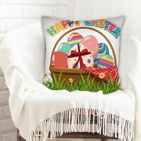Housse de coussin pour canapé déhoussable pour canapé lit chaise décoratif de ferme la saint-valentin (1/5)