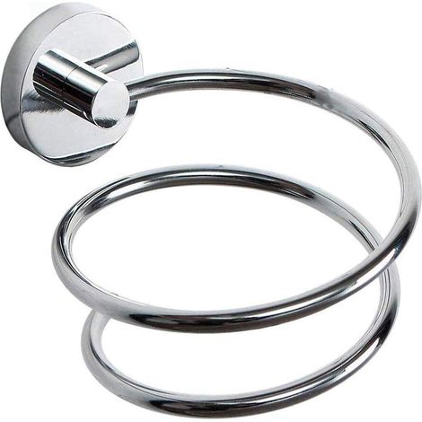 Soporte de baño, Plata, 14x8cm (1/2)
