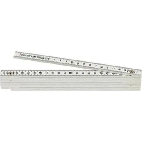 DOPPIOMETRO METRICA IN FIBRA DI VETRO BIANCO (1/2)