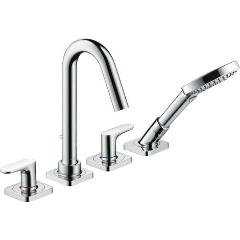 hansgrohe AXOR Citterio M 4-Loch Wannenrandarmatur mit (1/5)