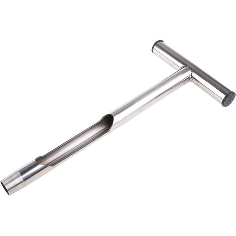 Sonde de jardin pour échantillonneur de sol avec poignée en T, outil de détection en acier inoxydable (1/5)