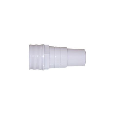 Adaptateur fileté 32-38mm pour tuyau annelé – Raccord laiton – Filetage plomberie – Pour piscine hors-sol – Piscineo