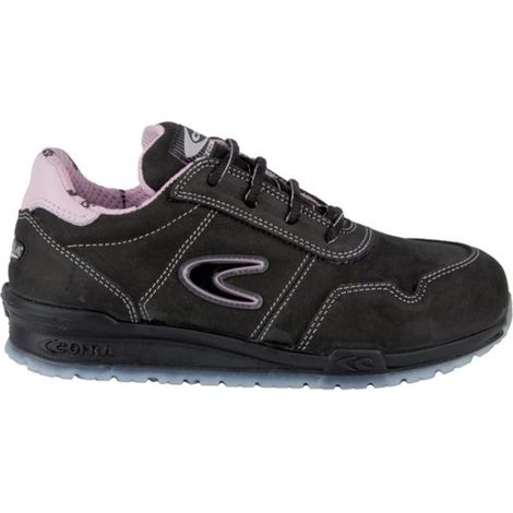 zapato serraje señora cofra alice s3 puntera aluminio, plantilla no metalia tallas 35-41 t/calzado numero 36