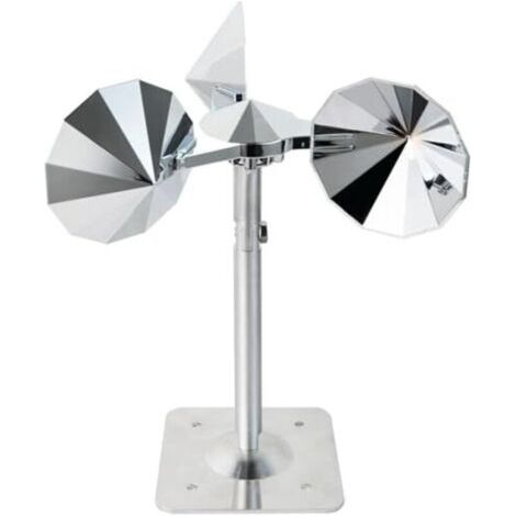 Répulsif anti-pigeons, répulsif anti-oiseaux, carillon éolien, répulsif anti-pics, réflexion 360°, pour balcon, avec base en aluminium, répulsif anti-oiseaux pour poutres de toit, répulsif anti-pics p (1/4)