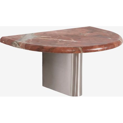 SKLUM Schwebender Nachttisch 40x30 cm Mayeli Roter Chigan-Marmor (1/5)